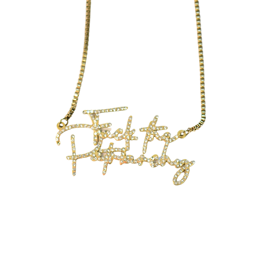 F*ck The Patriarchy, Necklace